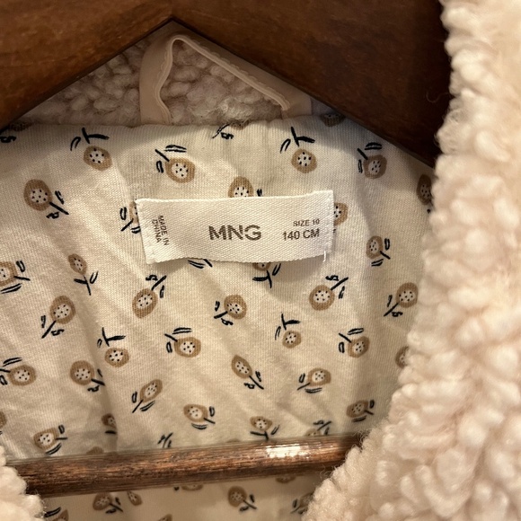 Mango - Fleece Jacket - Girls - Size 10 - Picture 2 of 3
